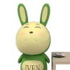 表情包 伊文兔大笑人生 生气