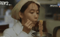 林允儿 thek2 可爱 吃货 泡面
