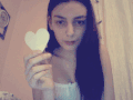 爱心 非主流  动态图 美女