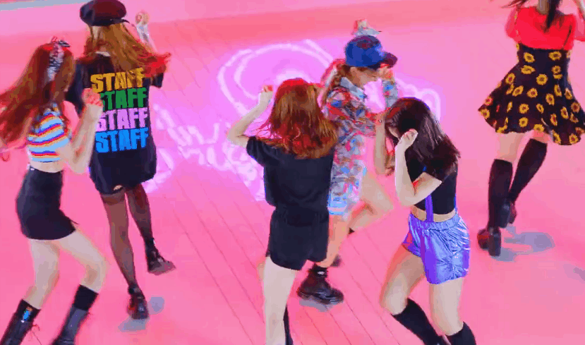CLC MV NO&oh&oh 可爱 少女 歪头 跳舞