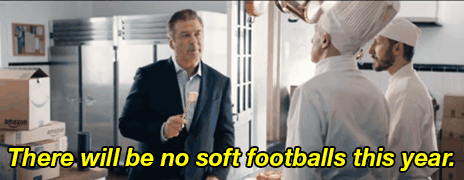 亚历克鲍德温 超级碗广告2016 软足球 baldwinbowl 今年不会有软球