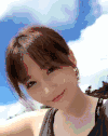 美女 蓝天白云 美丽 自拍