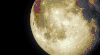 月亮 moon 月球表面 观测 广告 模型