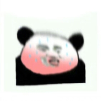 熊猫头 天热 搞笑 逗 夏天