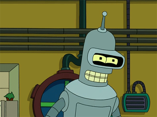 飞出个未来 Futurama 机器人 开心 卡通
