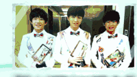 TFboys 最佳组合奖 领奖合照