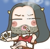 抽烟 搞笑 可爱 扑克 二郎腿