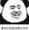 暴漫 文字表情包 原来你真是这样以为的 搞笑 逗 沙雕