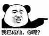 暴漫 熊猫头 我已成仙你呢 搞笑 逗 沙雕