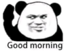 暴漫 文字表情包 goodmorning 搞笑 逗 沙雕