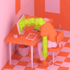 Julian Glander 黏土塑料风 萌