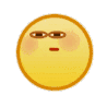小黄脸 emoji 惊讶 讶异 搞怪 逗