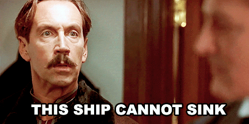 Tumblr 反应 泰坦尼克号 我要用它在每一个情况 这船不能沉没 这家伙是我