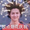 鹿晗 鹿小花 放点烟花庆祝 帅气 搞笑 开心
