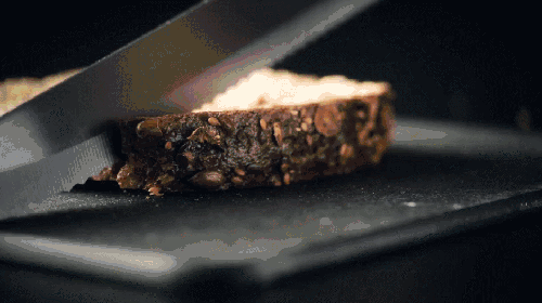 Foodfilm 切片 法国美食系列短片 红酒烩鹅肝 面包