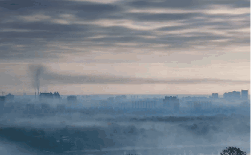 Kiew2011 ZWEIZWEI 俄罗斯 城市 延时摄影 雾