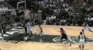 NBA 篮球 进球 跳