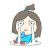 女孩 流泪 泪流成河 伤心 不知所措