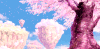 美景 落叶 天空 动漫