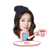 韩剧女王 尹恩惠 喝咖啡 来一杯
