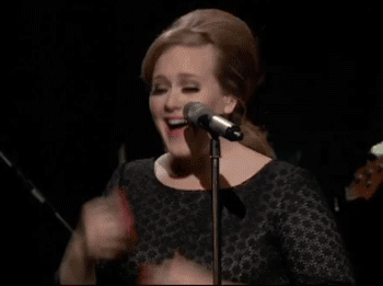阿黛尔·阿德金斯 Adele 大笑 现场 欧美歌手 操