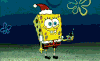 海绵宝宝 SpongeBob 圣诞节 圣诞帽 遥控器 高科技 烟囱 菠萝屋