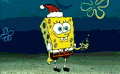 海绵宝宝 SpongeBob 圣诞节 圣诞帽 遥控器 高科技 烟囱 菠萝屋