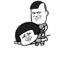 斗图 搞笑 逗比 蘑菇头 旋转
