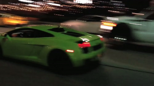 兰博基尼 Lamborghini 喷火 快速