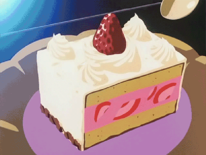 动漫 草莓 蛋糕 好吃