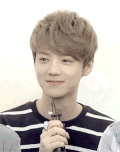 鹿晗 luhan 是我 微笑 嘿嘿