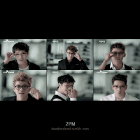 2PM 野兽爱豆 眼镜 广告