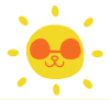 太阳 可爱 卡通 萌萌哒