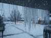 下雪 寒冷 冰块 一片银色