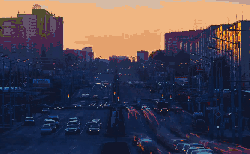 城市 白俄罗斯 纪录片 车流 风景