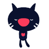小猫咪 可爱 么么哒 搞笑 开心 手舞足蹈