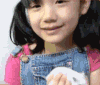 美女 仓鼠 可爱 卖萌