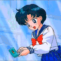 动漫 女孩 电脑 高科技