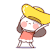 少女 金子 不屑 搞笑
