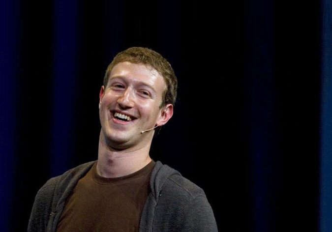 扎克伯格 Zuckerberg 憨笑 傻笑 动画