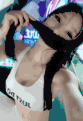 美女 卖萌 长发 性感