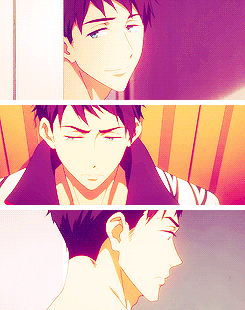 动漫 男孩 说话 转头