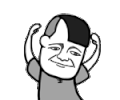 蘑菇头 比心