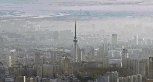 云 哈尔滨 城市 纪录片 航拍中国 雾 高楼 黑龙江