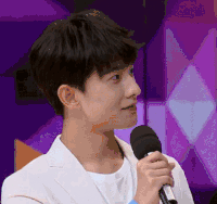 快乐大本营 杨洋 惊讶 侧脸