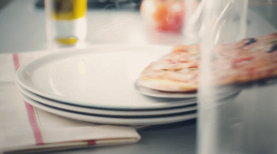 Entremont 披萨 烹饪 美食系列短片 盛出