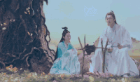青云志 张小凡 碧瑶 赵丽颖 李易峰 烤鸡