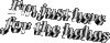 易懂的 GIF 大声笑 animatedtext 艺术字 佚名
