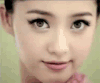 放电 抛媚眼 女孩 美女