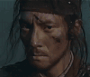 伤疤 黑发 凶狠 眼神